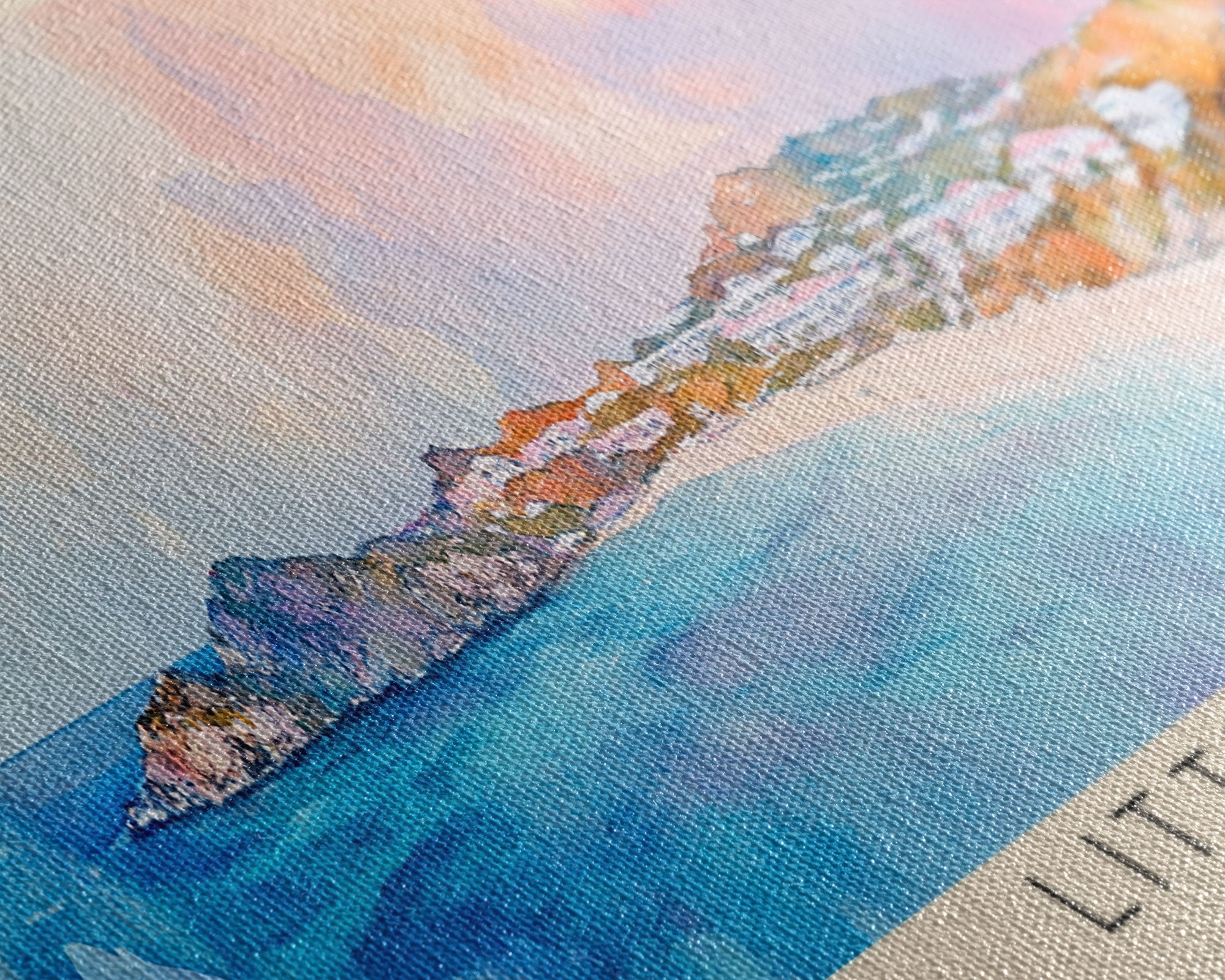 Little Bay, Anguila Watercolor Print, Vacation Gift, Anguila Wall Art, Vacation Wall Art, Vacatation Memories, Beach Decor, Beach Or Lakehouse Art