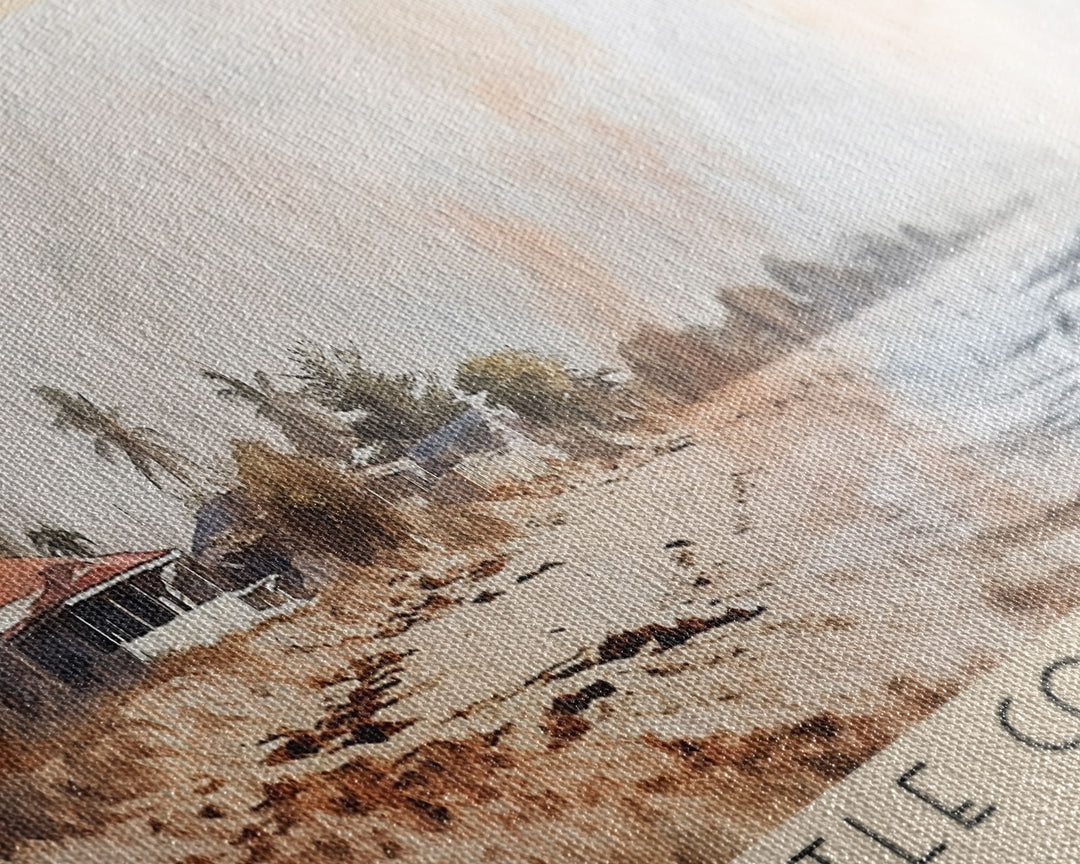 Little Corn beaches, Nicaragua Watercolor Print, Vacation Gift, Nicaragua Wall Art, Beach Painting, Beach Decor, Beach Or Lakehouse Art