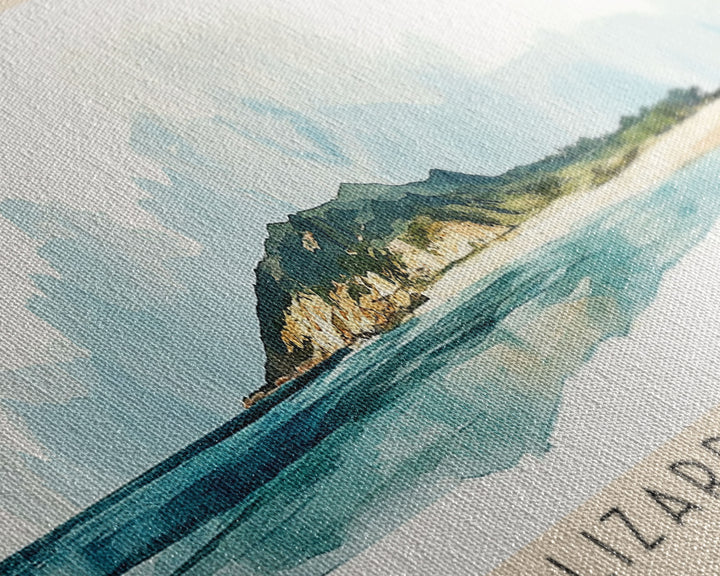 Lizard Island, Australia Watercolor Beach Print, Vacation Gift, Australia Wall Art, Beach Painting, Beach Decor, Beach Painting