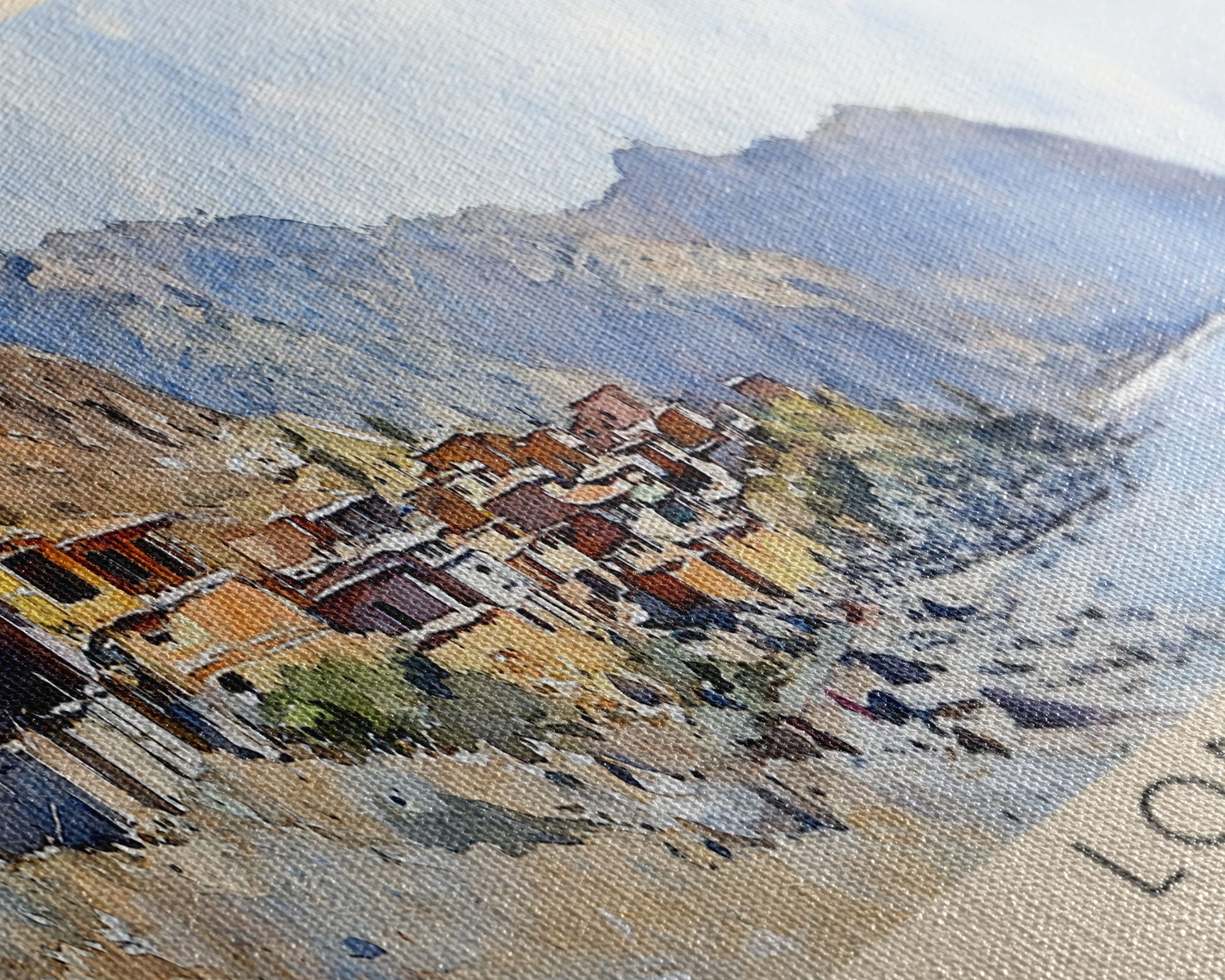 Lobitos, Peru Watercolor Print, Vacation Gift, Peru Wall Art, Vacation Wall Art, Vacatation Memories, Beach Decor, Beach Or Lakehouse Art