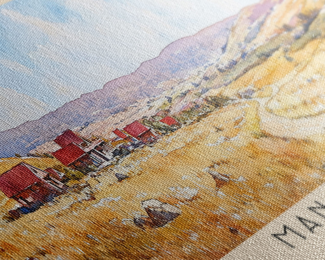 Manafiafy, Madagascar Watercolor Print, Vacation Gift, Madagascar Wall Art, Vacation Wall Art, Vacatation Memories, Beach Decor, Beach Or Lakehouse Art