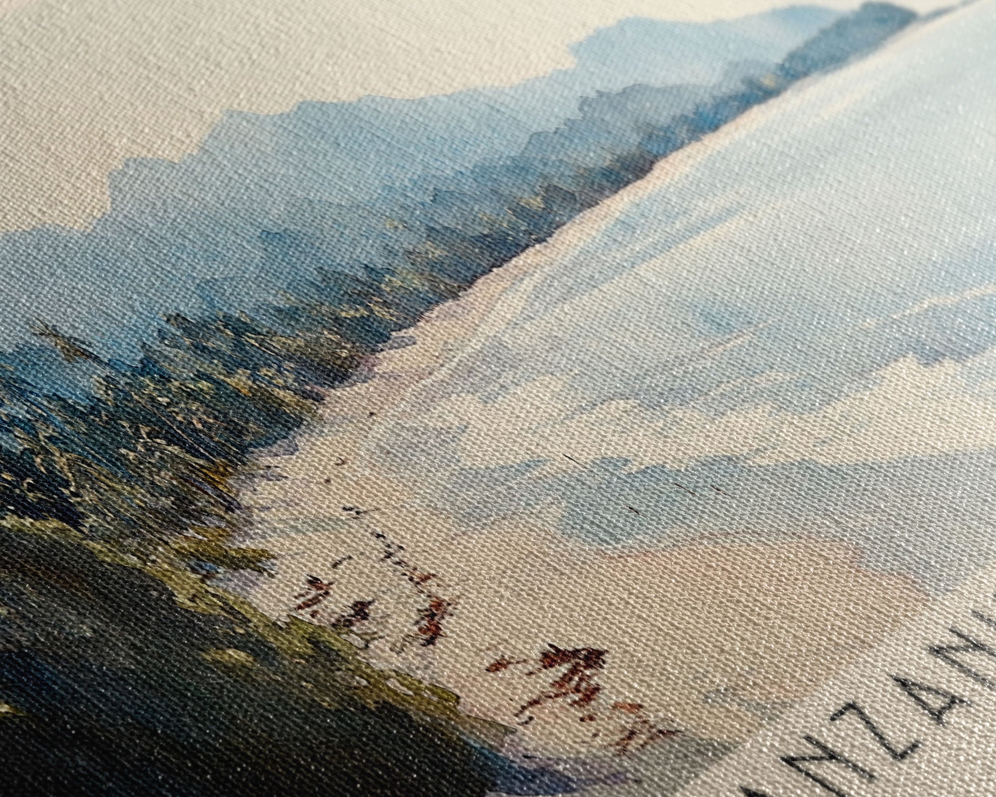 Manzanillo Beach, Costa Rica Watercolor Print, Vacation Gift, Costa Rica Wall Art, Vacation Wall Art, Vacatation Memories, Beach Decor, Beach Or Lakehouse Art