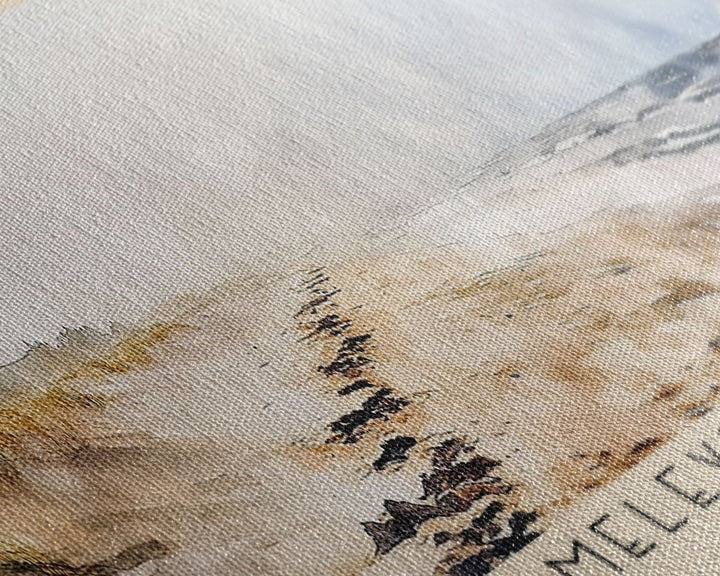 Meleyri Beach, Iceland Watercolor Print, Vacation Gift, Iceland Wall Art, Vacation Wall Art, Vacatation Memories, Beach Decor, Beach Or Lakehouse Art