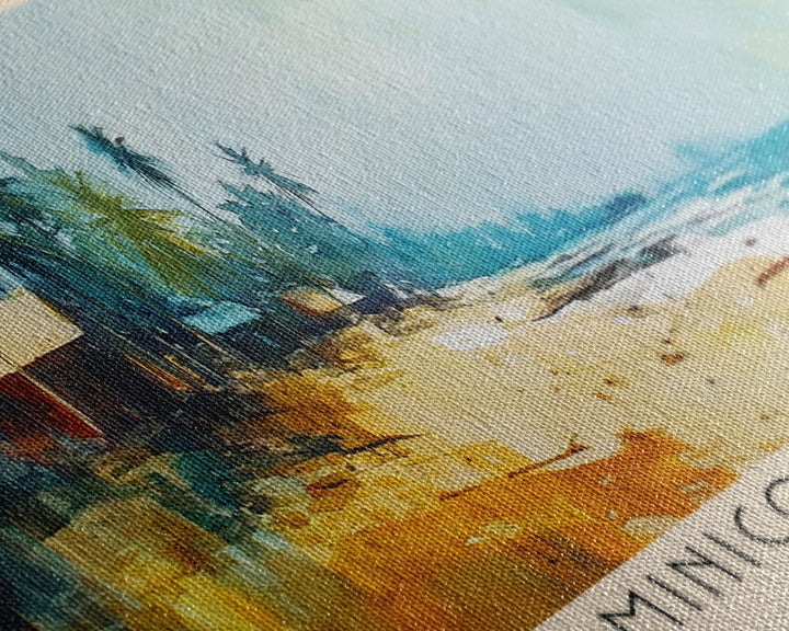 Minicoy Beach, India Watercolor Print, Vacation Gift, India Wall Art, Vacation Wall Art, Vacatation Memories, Beach Decor, Beach Or Lakehouse Art