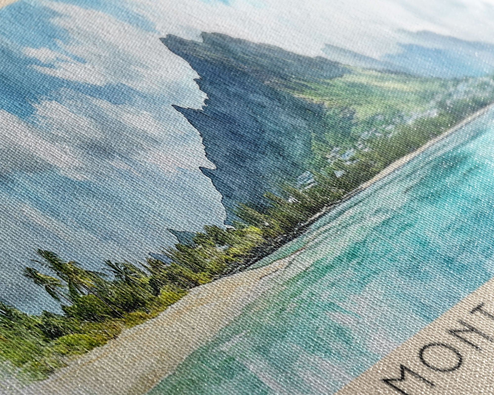 Mont Choisy, Mauritius Watercolor Print, Vacation Gift, Mauritius Wall Art, Beach Painting, Beach Decor, Beach Or Lakehouse Art