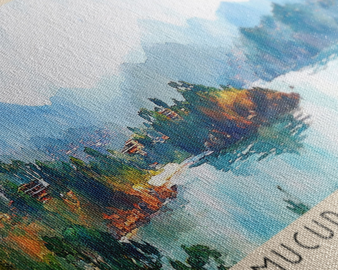 Mucura Island, Colombia Watercolor Print, Vacation Gift, Colombia Wall Art, Beach Painting, Beach Decor, Beach Or Lakehouse Art