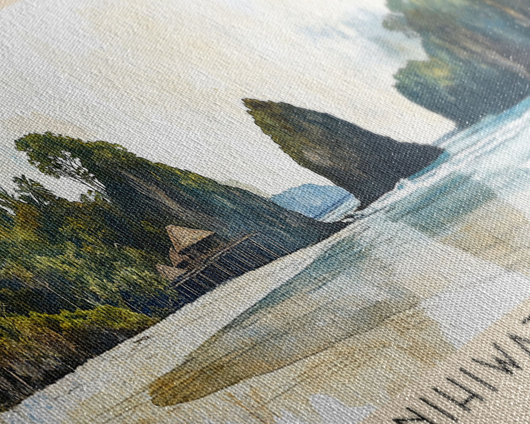 Nihiwatu Beach, Sumba, Indonesia Watercolor Print, Vacation Gift, Sumba, Indonesia Wall Art, Beach Painting, Beach Decor, Beach Or Lakehouse Art