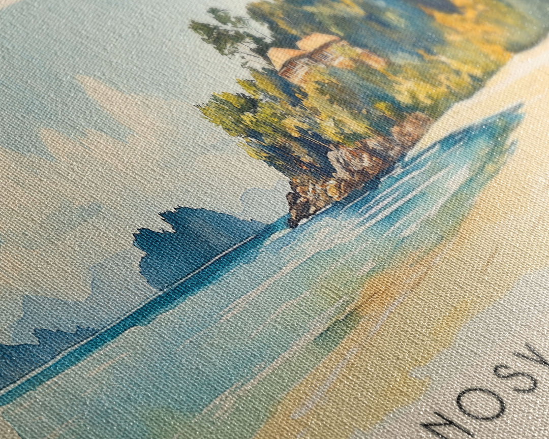 Nosy Boraha, Madagascar Watercolor Print, Vacation Gift, Madagascar Wall Art, Vacation Wall Art, Vacatation Memories, Beach Decor, Beach Or Lakehouse Art