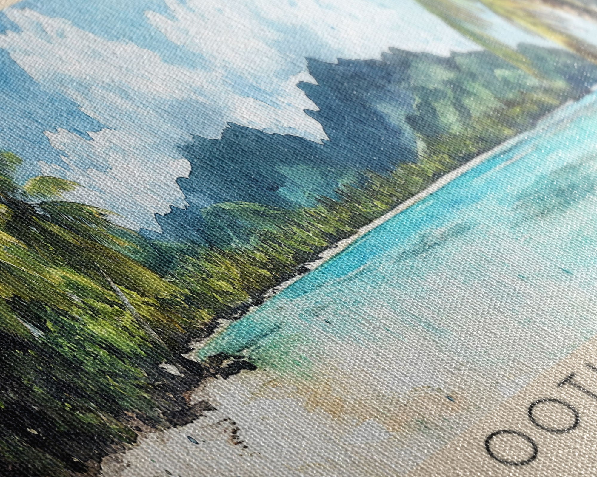 Ootu Beach, Cook Islands Watercolor Print, Vacation Gift, Cook Islands Wall Art, Vacation Wall Art, Vacatation Memories, Beach Decor, Beach Or Lakehouse Art