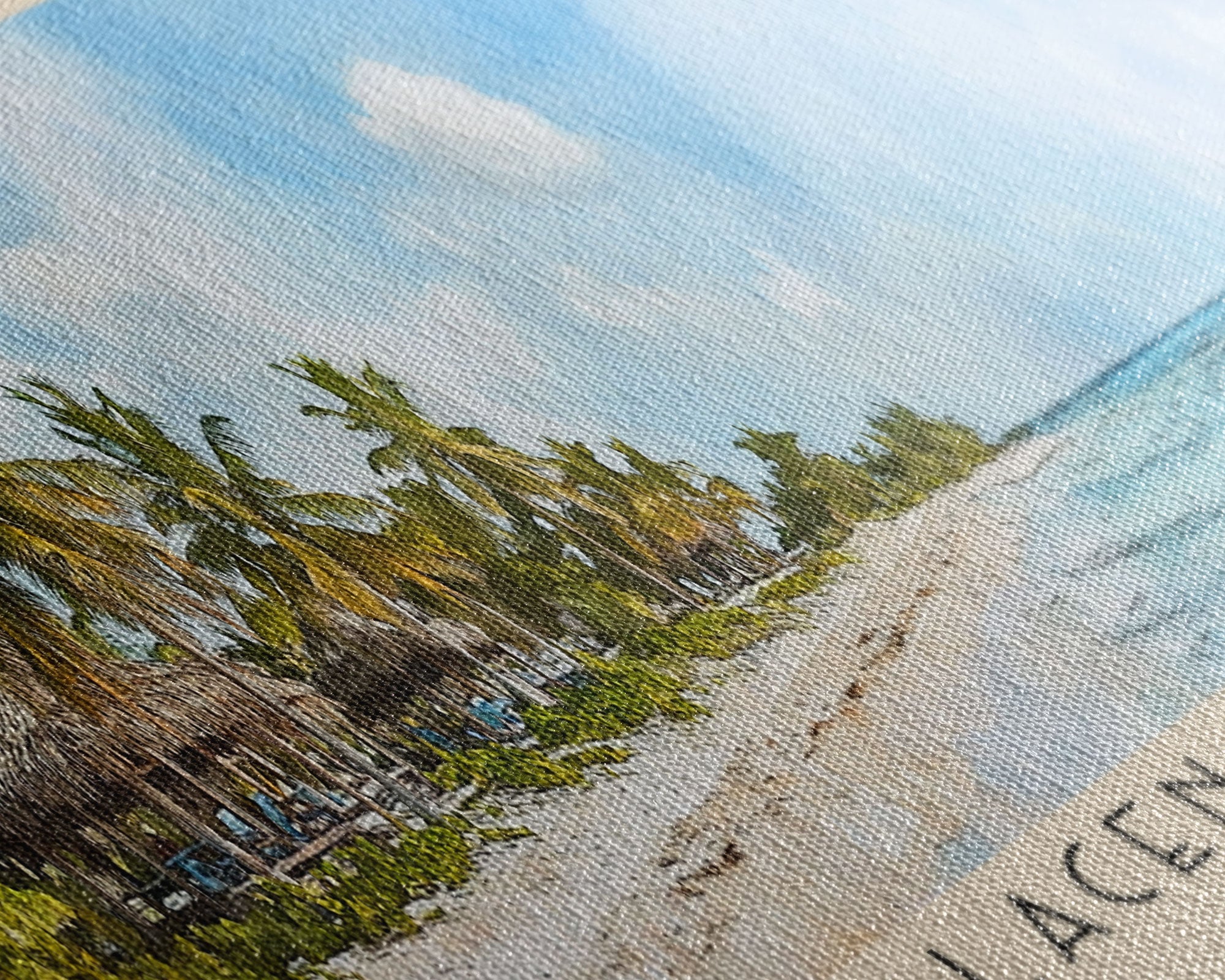 Placencia Beach, Belize Watercolor Print, Vacation Gift, Belize Wall Art, Beach Painting, Beach Decor, Beach Or Lakehouse Art
