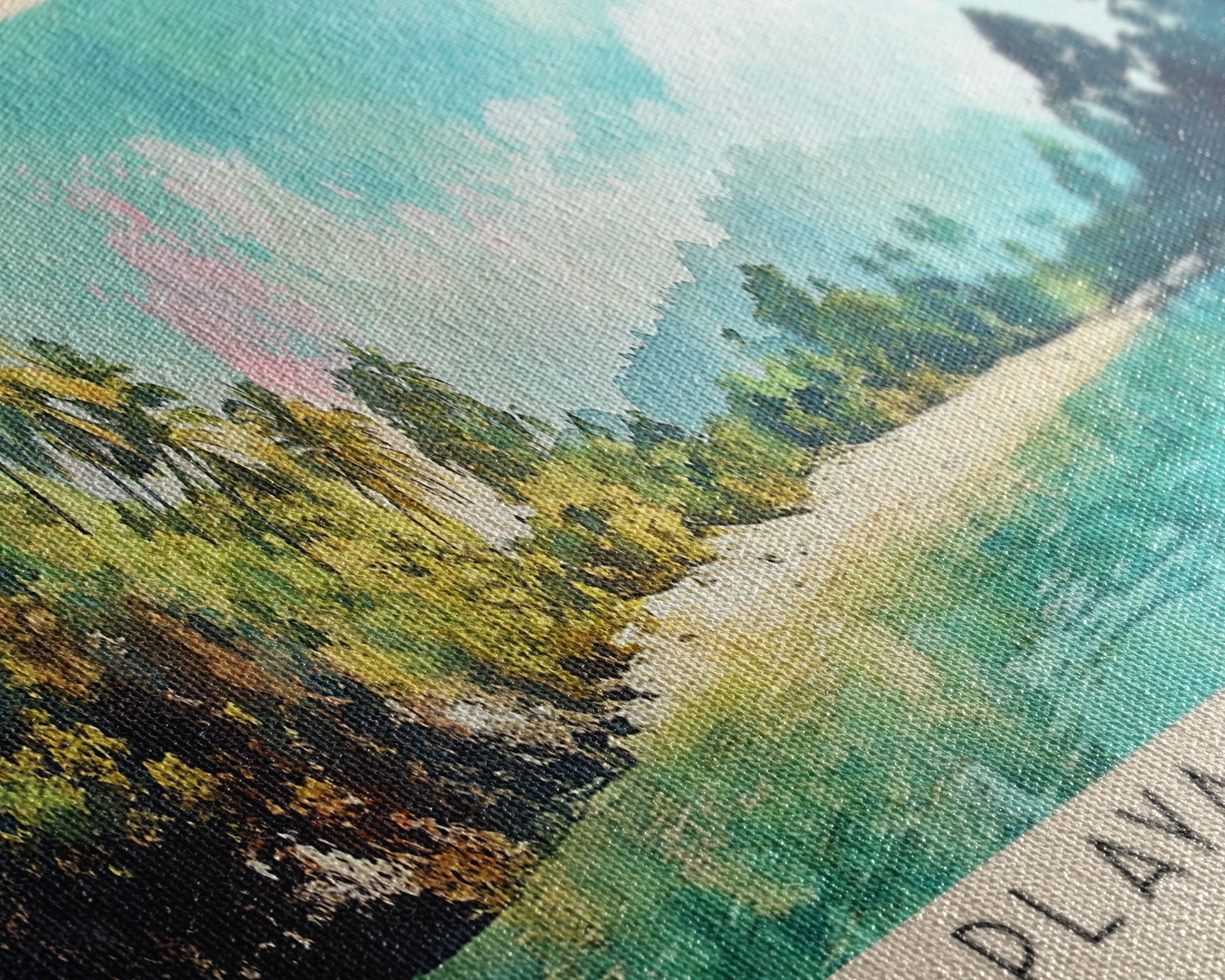 Playa Rincón, Dominican Republic Watercolor Print, Vacation Gift, Dominican Republic Wall Art, Vacation Wall Art, Vacatation Memories, Beach Decor, Beach Or Lakehouse Art