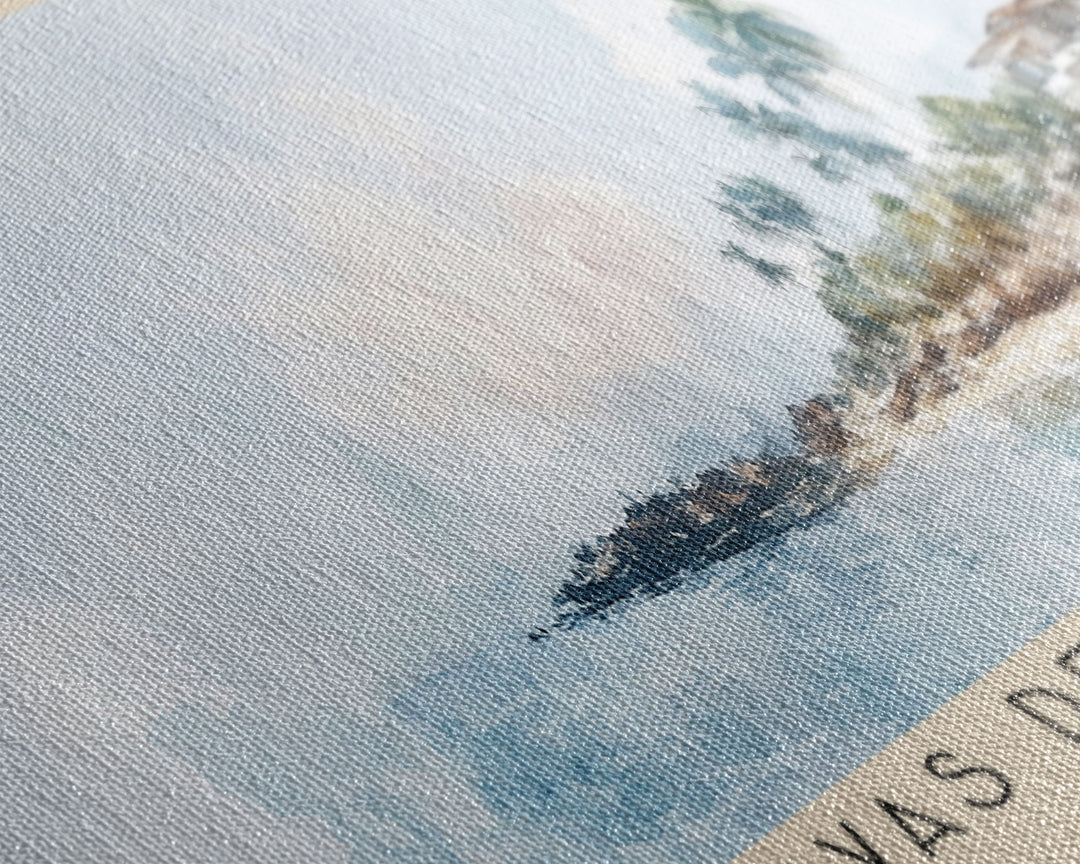 Playas de Palomino, Colombia Watercolor Print, Vacation Gift, Colombia Wall Art, Beach Painting, Beach Decor, Beach Or Lakehouse Art