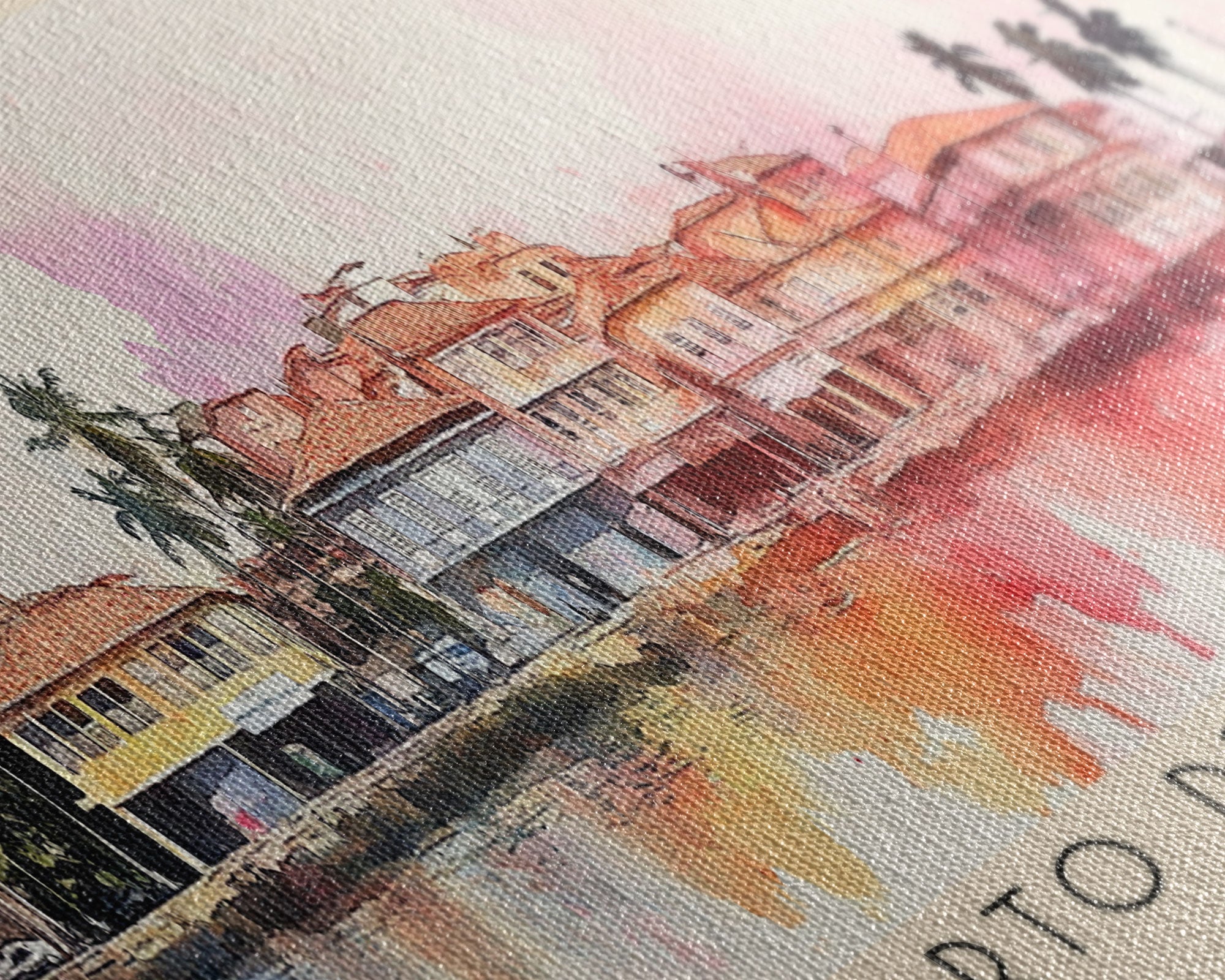 Porto de Galinhas, Brazil Watercolor Print, Vacation Gift, Brazil Wall Art, Vacation Wall Art, Vacatation Memories, Beach Decor, Beach Or Lakehouse Art