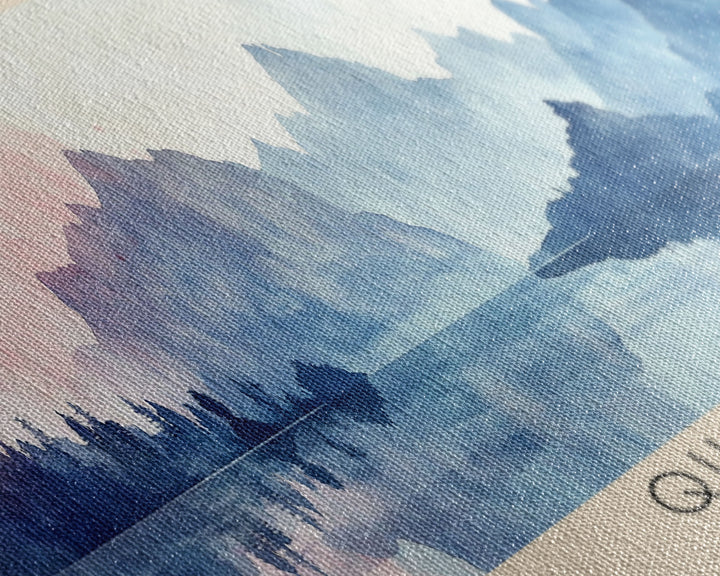 Quintay, Chile Watercolor Print, Vacation Gift, Chile Wall Art, Beach Painting, Beach Decor, Beach Or Lakehouse Art