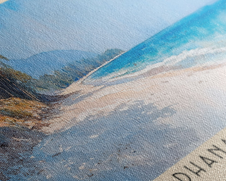 Radhanagar Beach, India Watercolor Print, Vacation Gift, India Wall Art, Beach Painting, Beach Decor, Beach Or Lakehouse Art