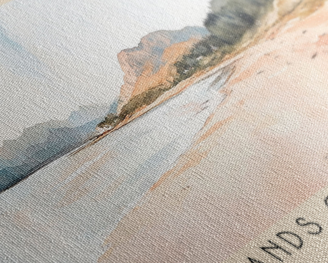Sands of Forvie, Scotland Watercolor Print, Vacation Gift, Scotland Wall Art, Beach Painting, Beach Decor, Beach Or Lakehouse Art