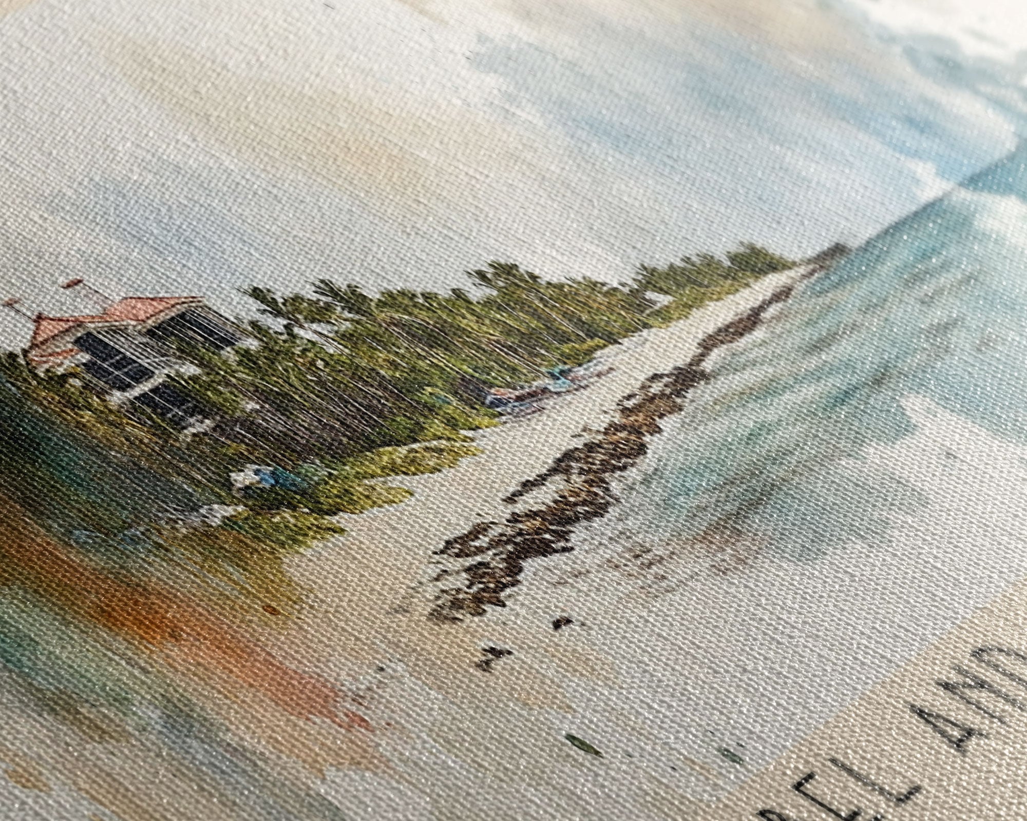 Sanibel and Captiva Island, Florida Watercolor Beach Print, Vacation Gift, Florida Wall Art, Beach Painting, Beach Decor, Beach Painting