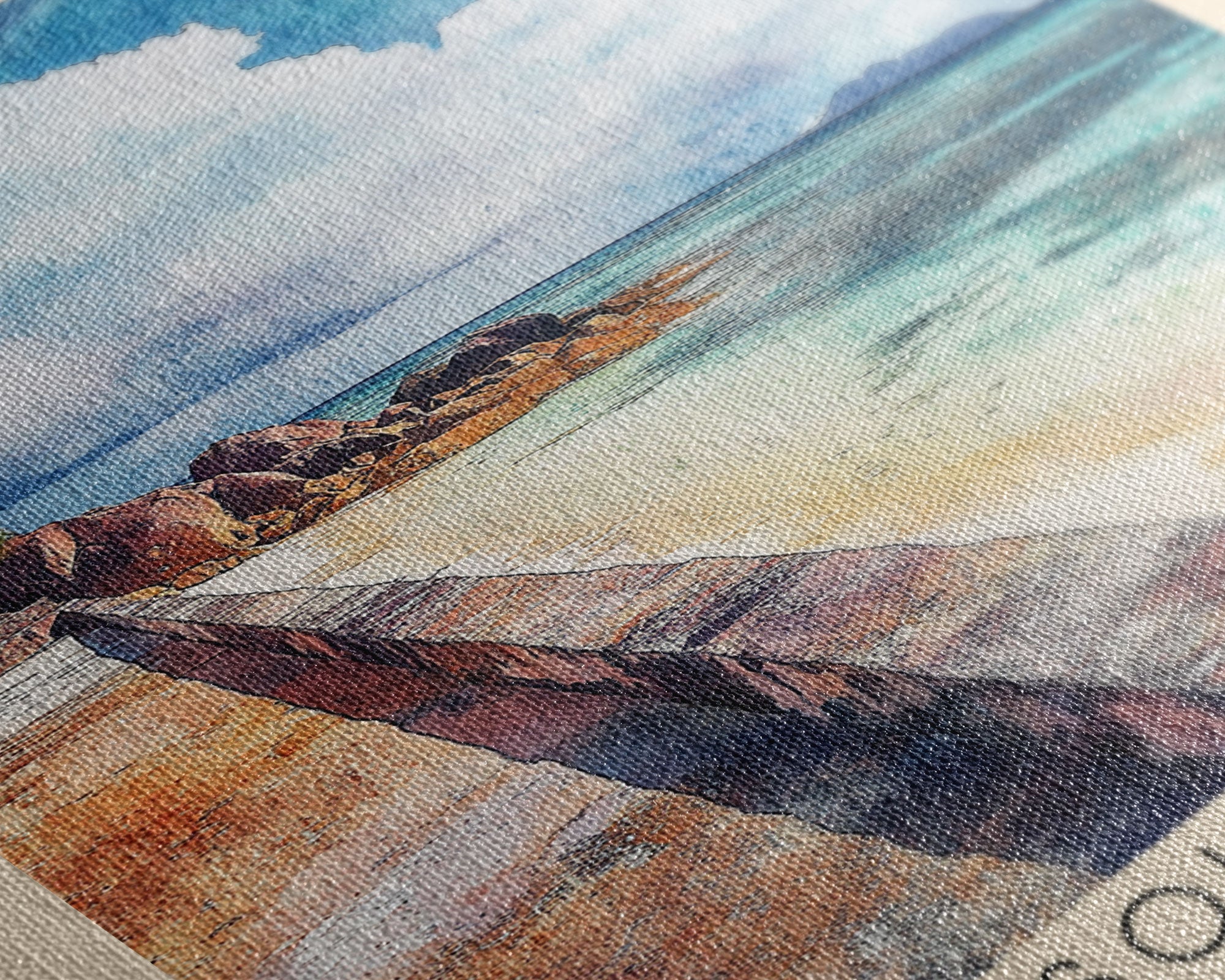Anse Source d’Argent, La Digue, Seychelles Watercolor Print, Vacation Gift, La Digue, Seychelles Wall Art, Vacation Wall Art, Vacatation Memories, Beach Decor, Beach Or Lakehouse Art