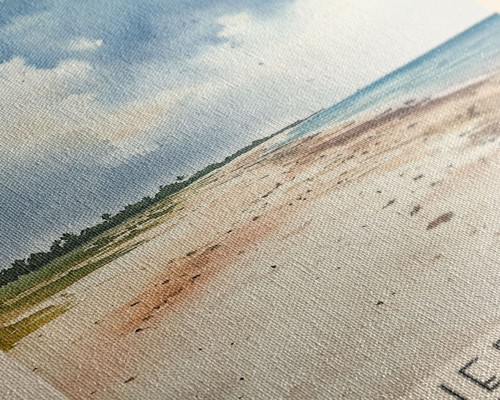 Benguerra Island, Mozambique Watercolor Print, Vacation Gift, Mozambique Wall Art, Vacation Wall Art, Vacatation Memories, Beach Decor, Beach Or Lakehouse Art