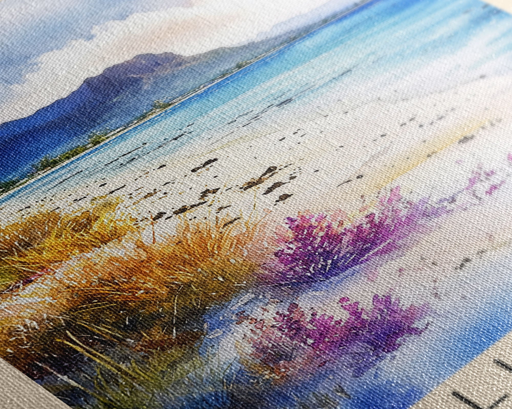 Blue Bay, Mauritius Watercolor Print, Vacation Gift, Mauritius Wall Art, Vacation Wall Art, Vacatation Memories, Beach Decor, Beach Or Lakehouse Art