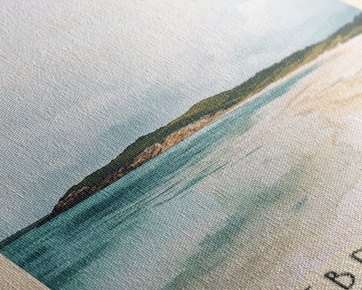 Culebra Island, Puerto Rico Watercolor Print, Vacation Gift, Puerto Rico Wall Art, Beach Painting, Beach Decor, Beach Or Lakehouse Art