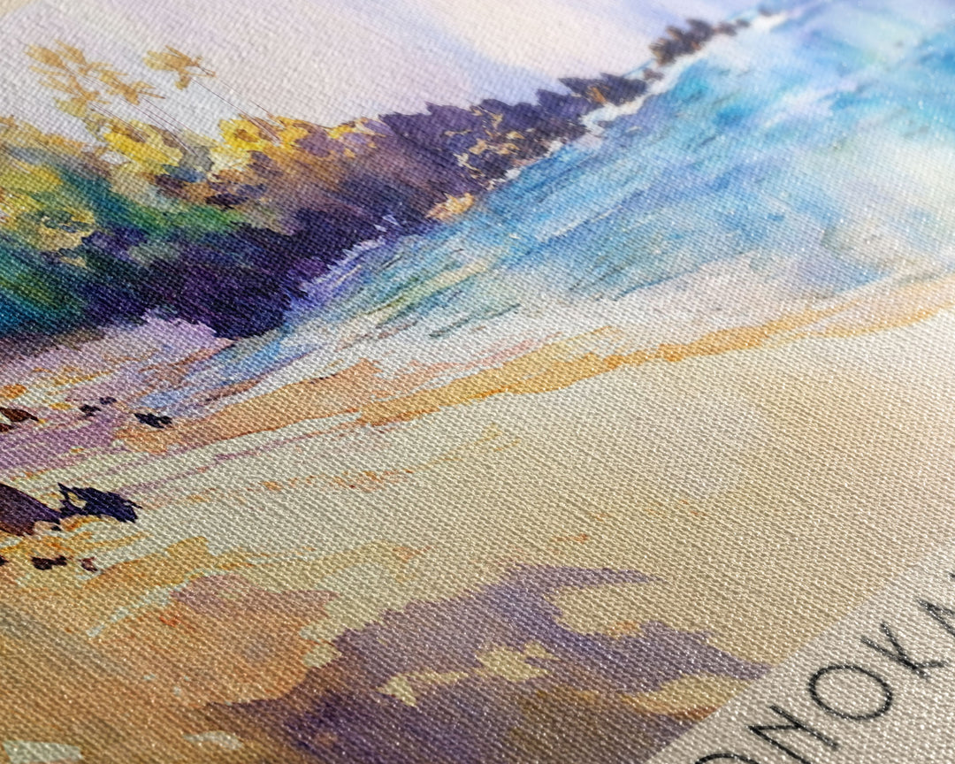 Honokalani Beach, Maui Watercolor Beach Print, Vacation Gift, Maui Wall Art, Beach Painting, Beach Decor, Beach Painting