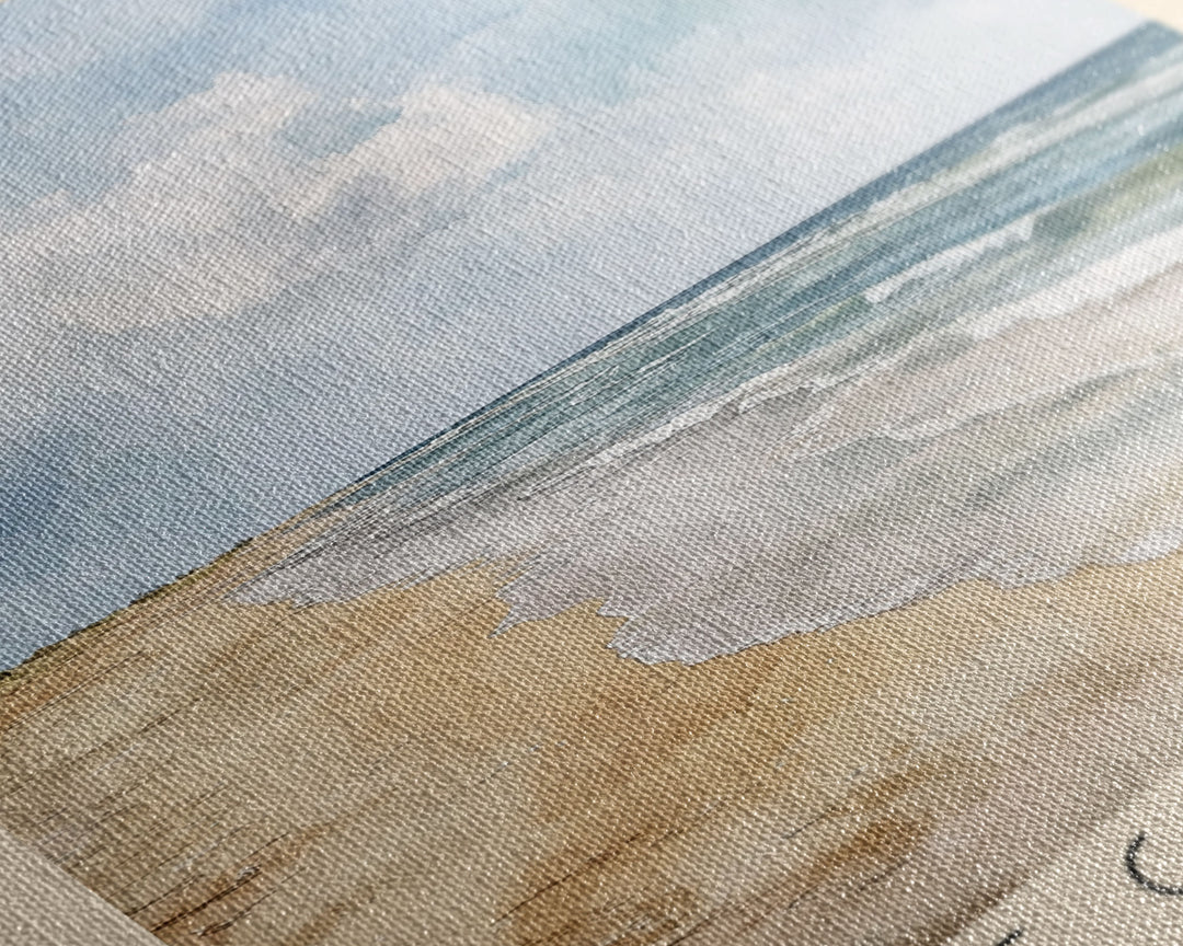 Little Corn beaches, Nicaragua Watercolor Print, Vacation Gift, Nicaragua Wall Art, Beach Painting, Beach Decor, Beach Or Lakehouse Art