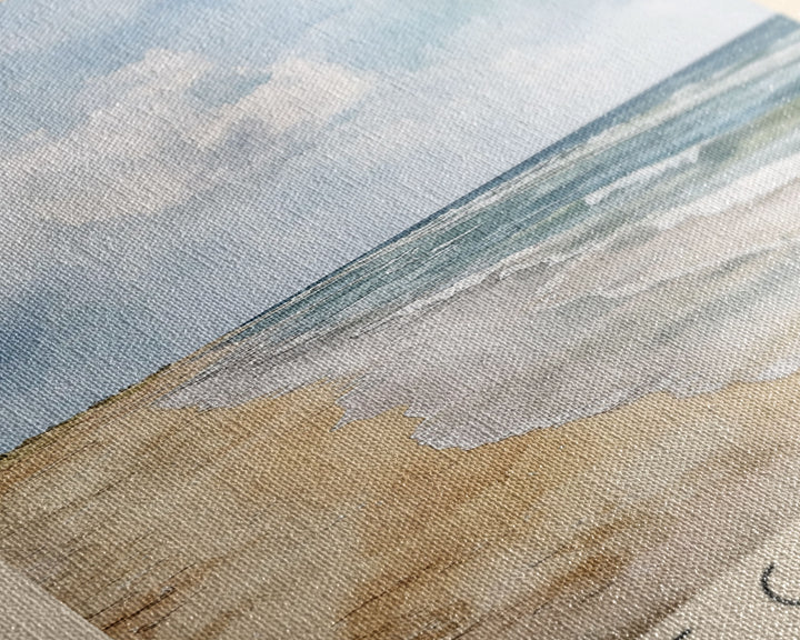 Little Corn beaches, Nicaragua Watercolor Print, Vacation Gift, Nicaragua Wall Art, Beach Painting, Beach Decor, Beach Or Lakehouse Art