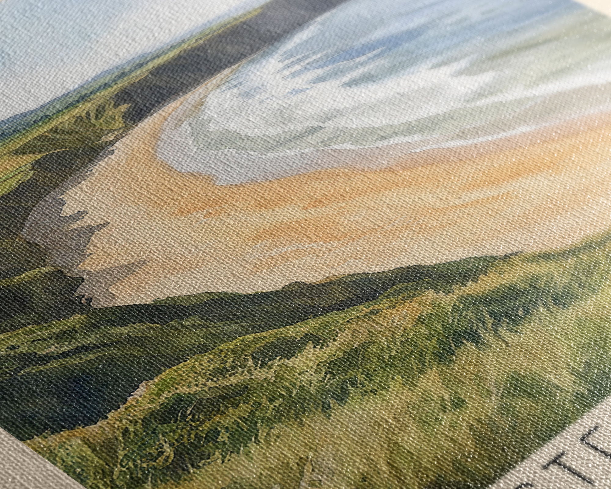 Portstewart Strand, Northern Ireland Watercolor Beach Print, Vacation Gift, Northern Ireland Wall Art, Beach Painting, Beach Decor, Beach Painting