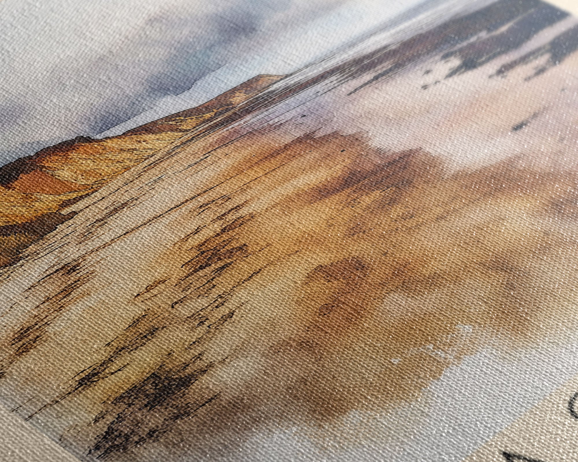 Santa Cruz Island, California Watercolor Print, Vacation Gift, California Wall Art, Beach Painting, Beach Decor, Beach Or Lakehouse Art