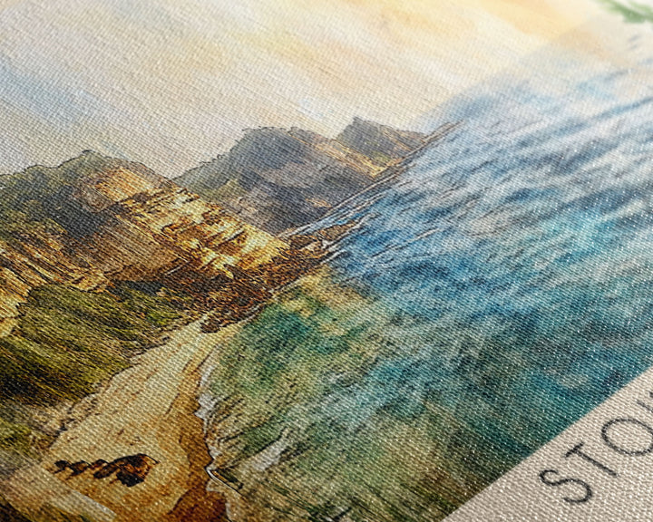 Stokes Bay, Australia Watercolor Print, Vacation Gift, Australia Wall Art, Beach Painting, Beach Decor, Beach Or Lakehouse Art