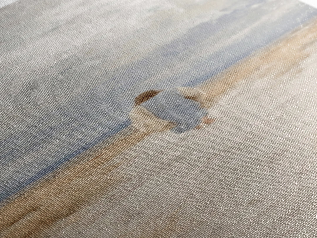 Journey Of Peace | Framed Canvas Print | Skinny Art | Christian Art Canvas | Jesus Painting | Christian Wall Art | Christian Gift Ideas