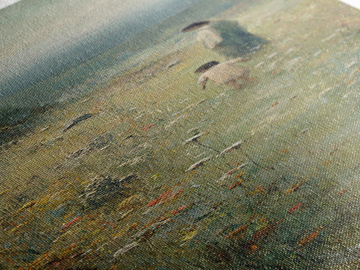 Garden Of Hope, Framed Canvas Print, Christian Wall Art, Jesus Painting, Christian Art Canvas, Tall Narrow Wall Art, Christian Decor