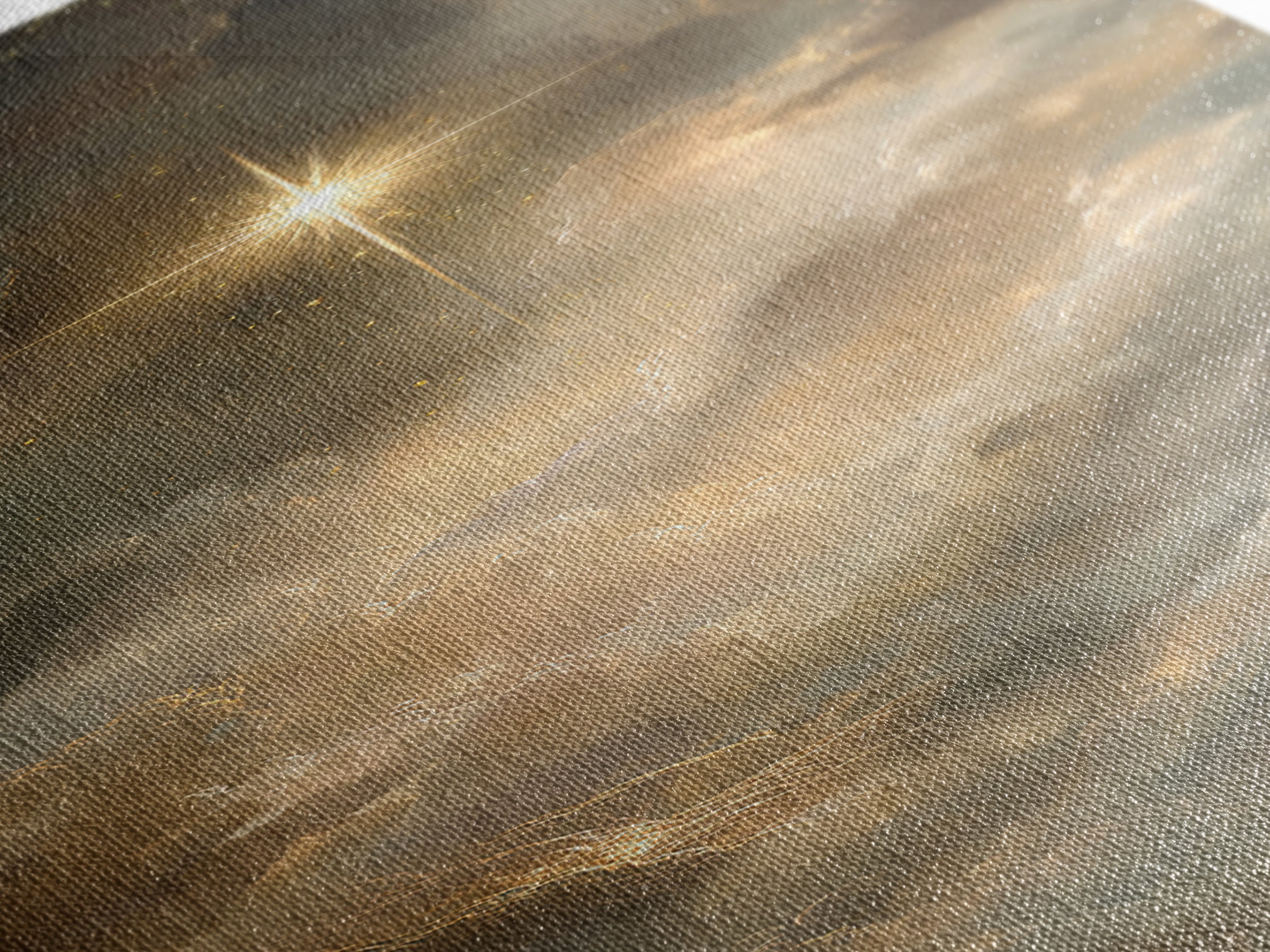 Valley Of Radiance – Framed Canvas Print – Skinny Art – Christian Christmas Art – Christian Art Canvas – Christian Wall Art – Jesus Paintin