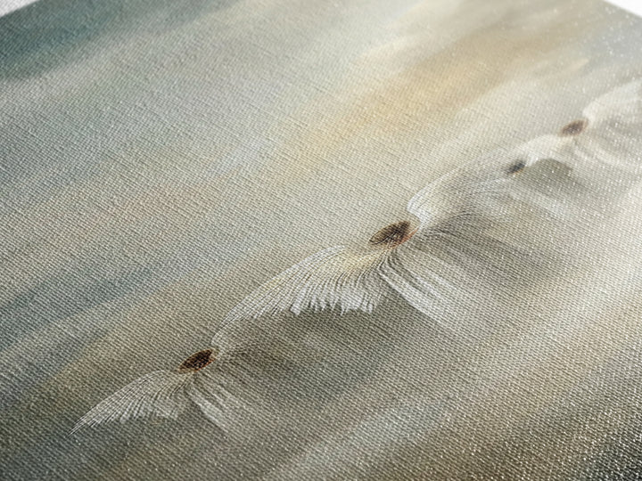Angelic Ascent – Framed Canvas Print – Christian Wall Art – Christian Art Canvas – Tall Narrow Wall Art – Christian Christmas Art – Christm