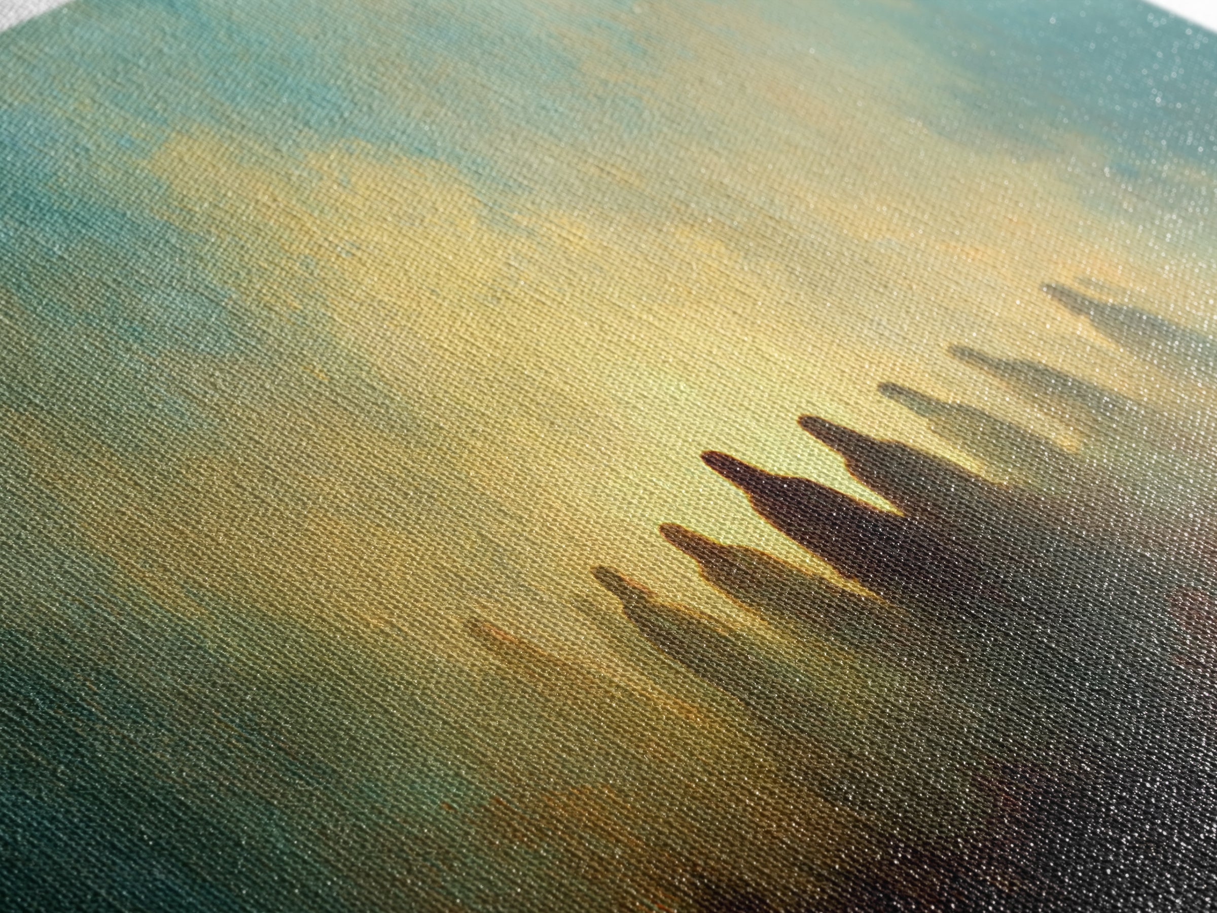 Heavenly Assembly – Framed Canvas Print – Christian Art – Jesus Painting – Christian Canvas – Christian Wall Art – Christian Gifts