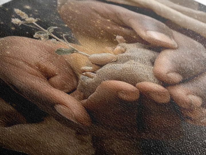 Promise of New Life | Framed Canvas Print | Christian Art Canvas | Christian Gift | Christian Wall Art | Christian Art | Jesus Painting