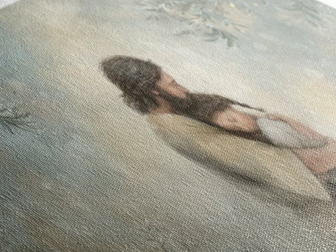 Olive Garden Peace | Framed Canvas Print | Christian Art Print | Jesus Painting Canvas | Christian Christmas Decor | Large Christian Art