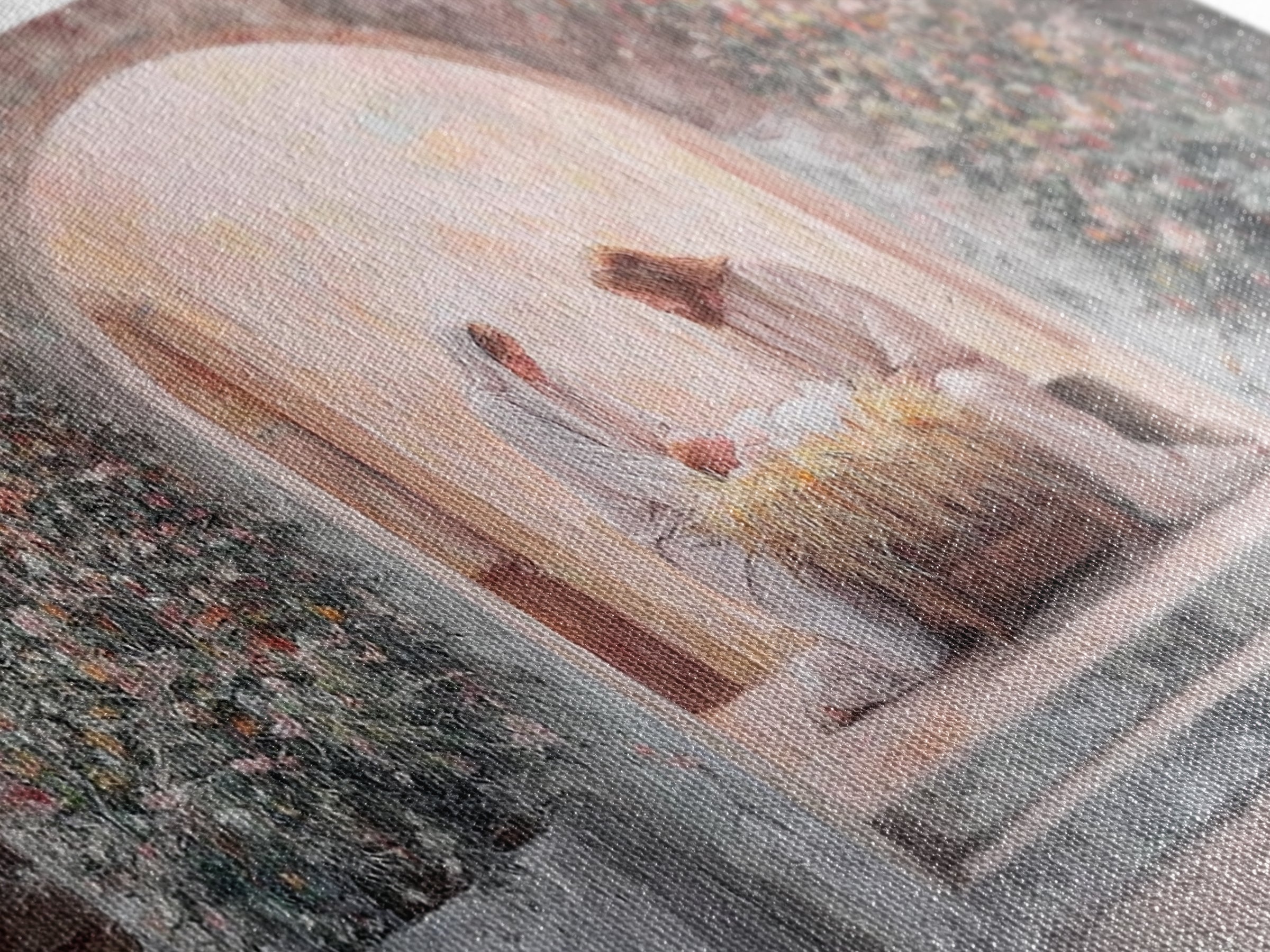 Radiant Nativity – Framed Canvas Print – Christian Christmas Art – Christian Art Canvas – Jesus Painting – Christian Decor For Home