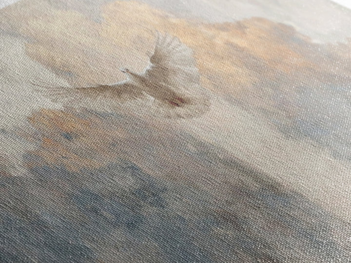 Heavenly Flight | Framed Canvas Print | Christian Art Canvas | Subtle Christian Art | Christian Decorations | Christian Gift