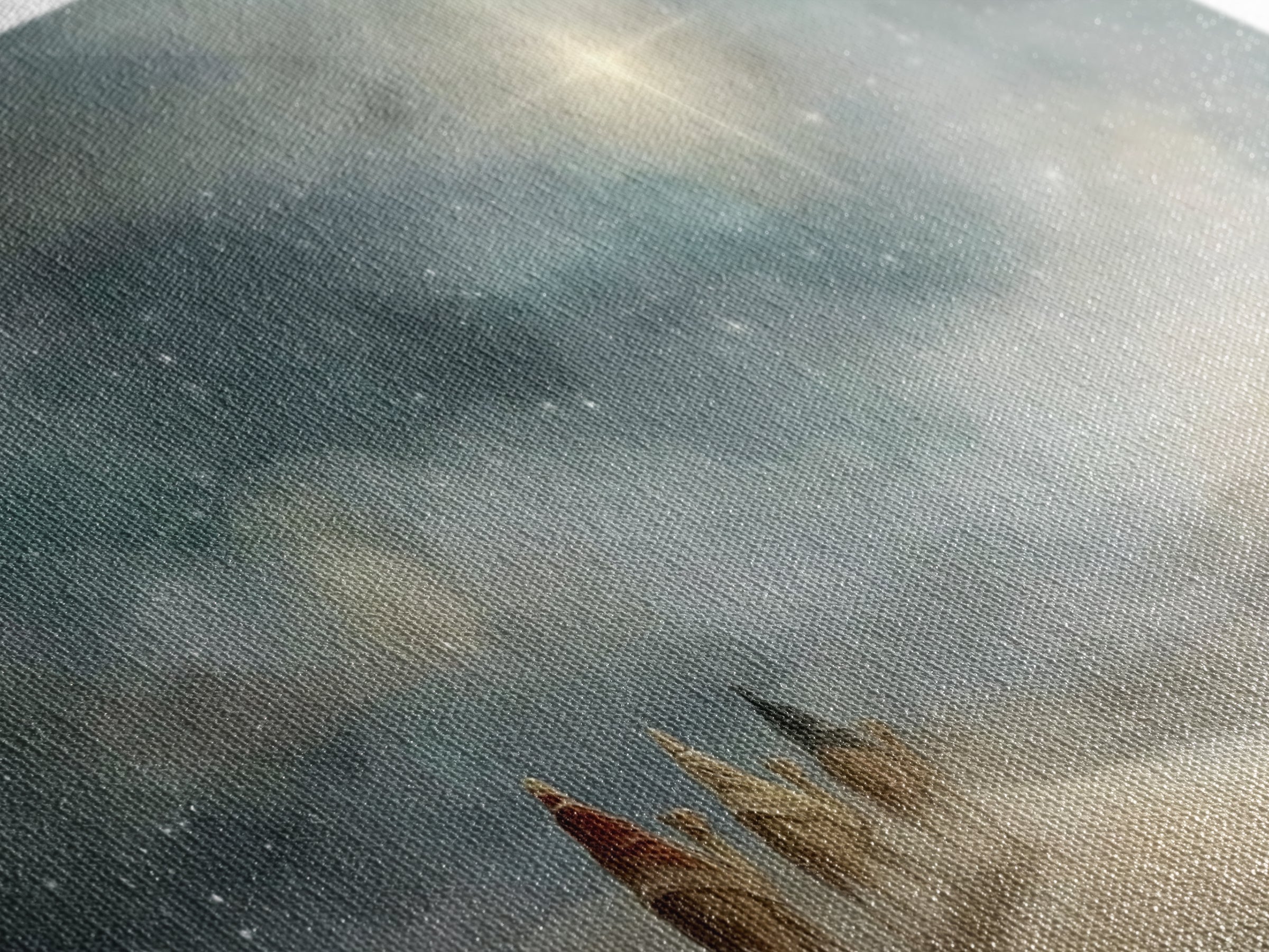 Star Of Promise, Framed Canvas Print, Christian Art Canvas, Christmas Wall Art, Christian Christmas Art, Modern Christian Painting, Christi