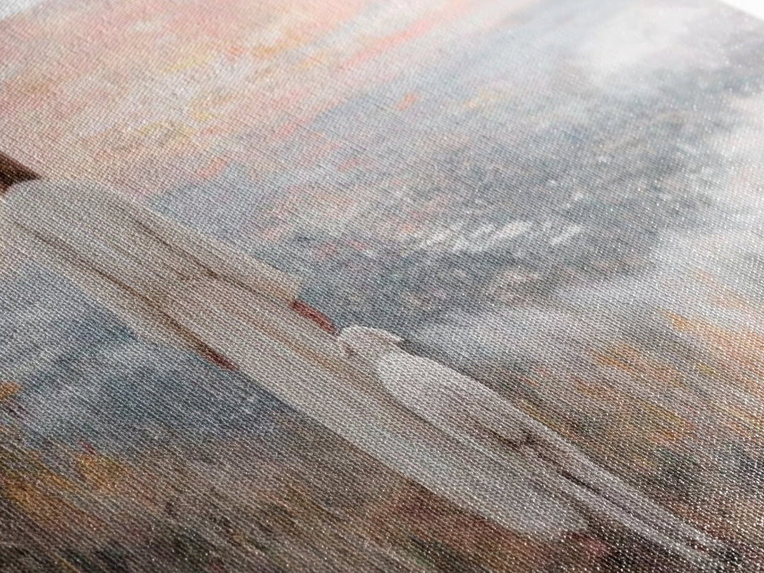 Hillside Blessing – Framed Canvas Print – Jesus Painting – Christian Art Canvas – Christian Wall Art – Christmas Art – Christian Gift – Fai