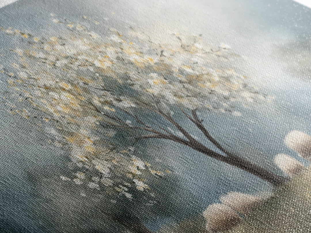 Graceful Spring Field | Framed Canvas Print | Christian Wall Art | Christian Art Canvas | Christian Painting | Christmas Art | Christian Gi