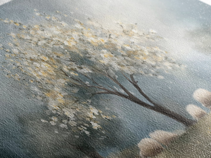 Graceful Spring Field | Framed Canvas Print | Christian Wall Art | Christian Art Canvas | Christian Painting | Christmas Art | Christian Gi