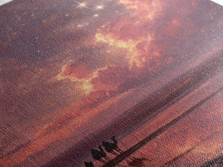 Star of Dawn | Framed Canvas Print | Christian Christmas Art | Christian Art Canvas | Christmas Wall Art | Christian Gift Ideas | Moody Chr
