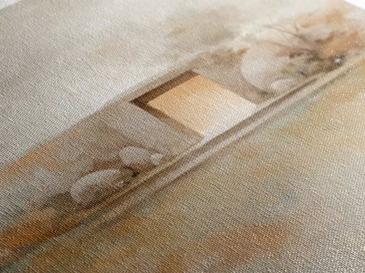 Light Of Renewal | Framed Canvas Print | Christian Art Canvas | Christian Wall Art | Christian Gift | Jesus Painting | Modern Christian Art