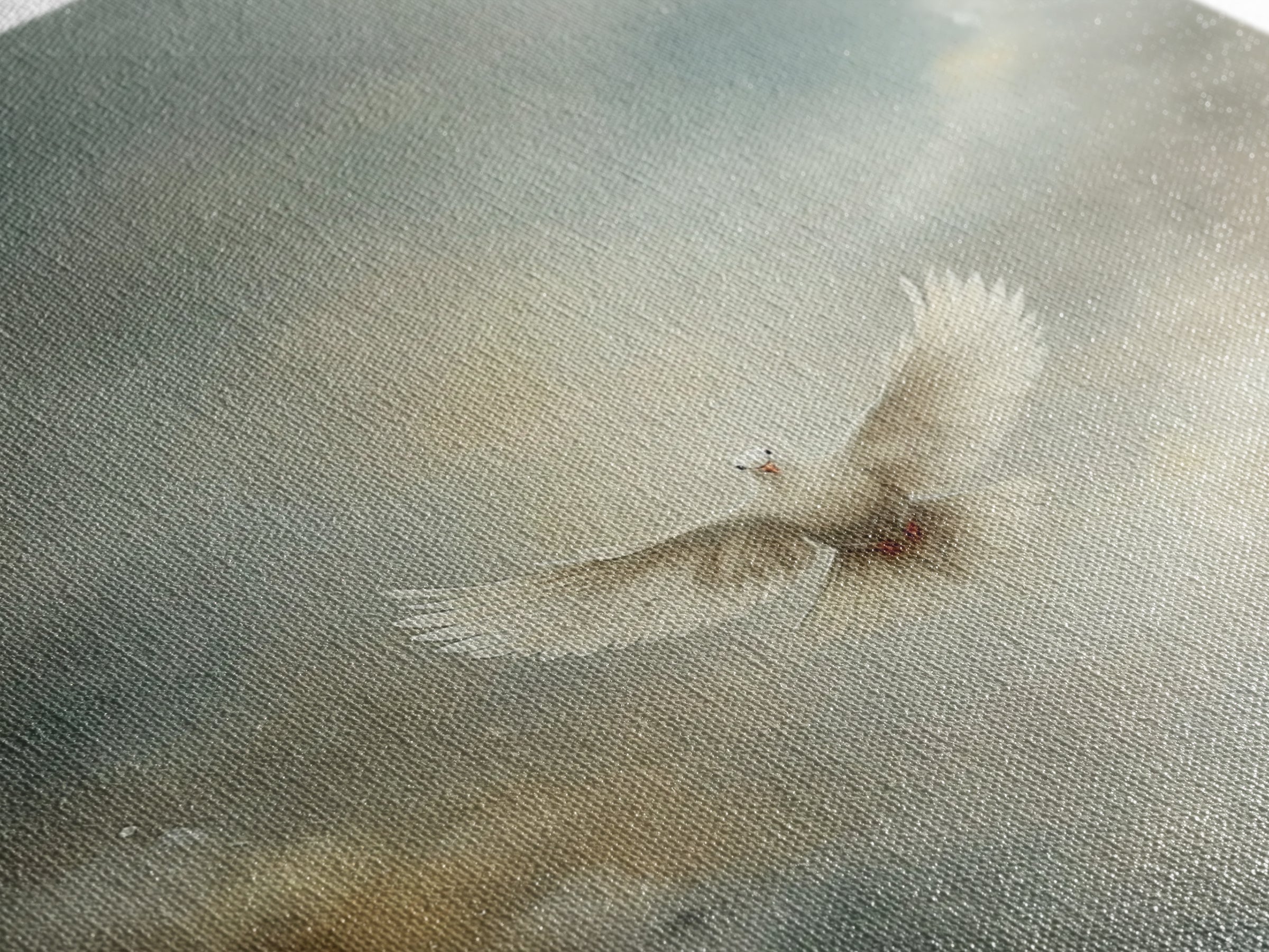 Glory In The Clouds – Framed Canvas Print – Christian Art – Christian Decor – Christian Wall Art – Christian Art Canvas – Christian Christm