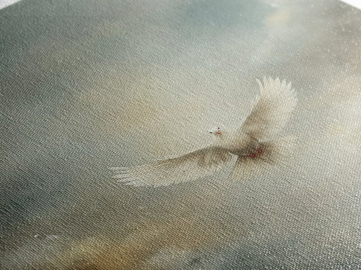 Glory In The Clouds – Framed Canvas Print – Christian Art – Christian Decor – Christian Wall Art – Christian Art Canvas – Christian Christm