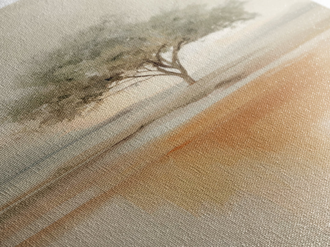 Rooted In Hope | Framed Canvas Print | Christian Wall Art | Christian Art Canvas | Unique Christian Art | Christian Decor | Subtle Christia
