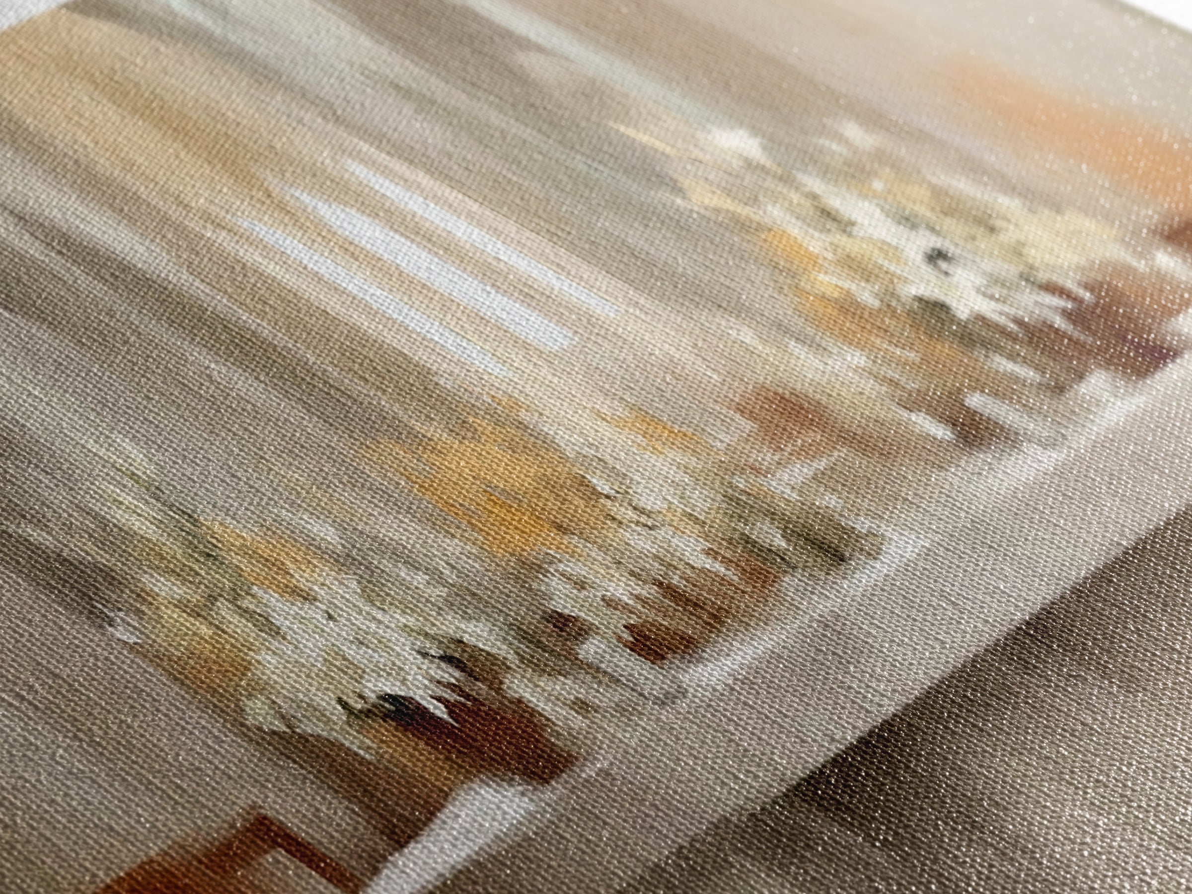 Lily Adoration | Framed Canvas Print | Panoramic Painting | Christian Art | Christian Wall Art | Christian Art Canvas | Christmas Art